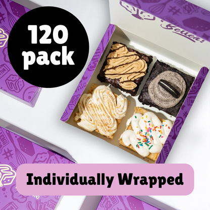 4" Signature Melt Brownies - Individually Wrapped