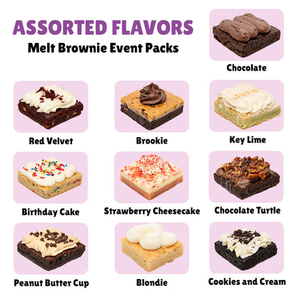 4" Signature Melt Brownies - Event Pack