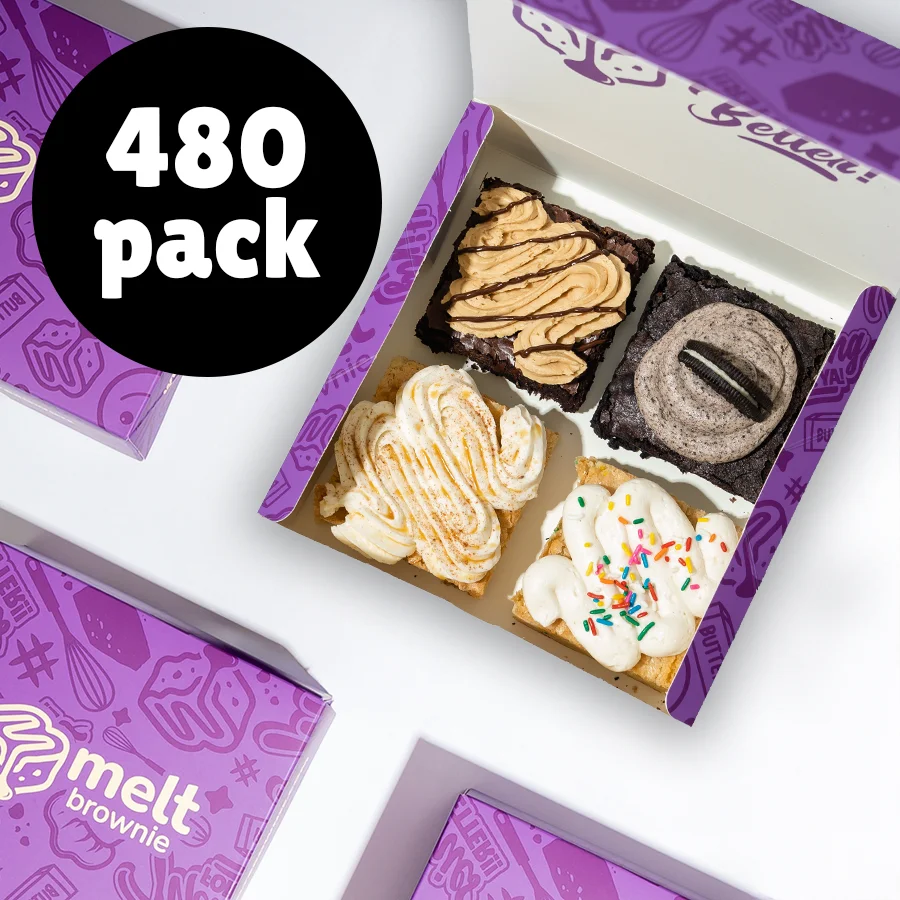 4" Signature Melt Brownies - Event Pack